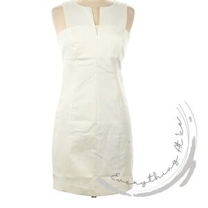 White cocktail dress